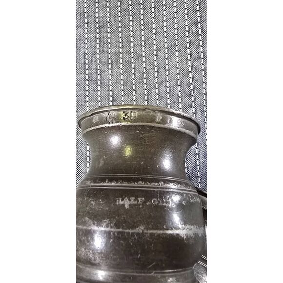 Two Gaskell & Chambers Birmingham Pewter Tankard - Picture 11 of 11